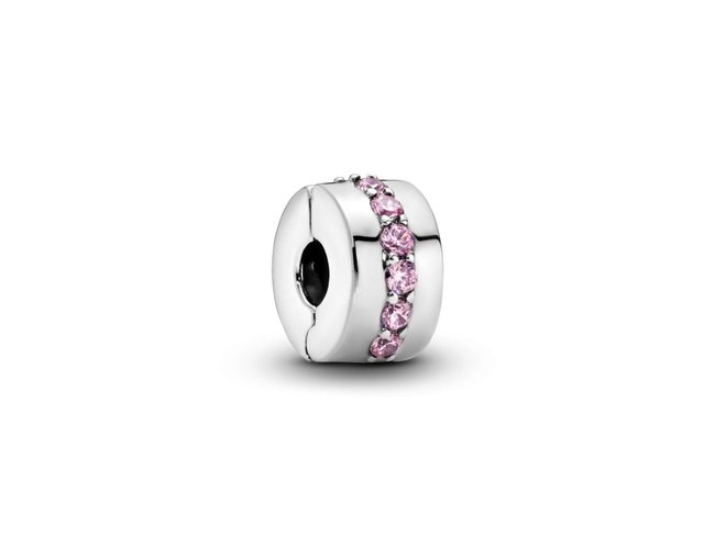 Pandora | Charm | Clip | Rangée Scintillante Rose |791972PCZ