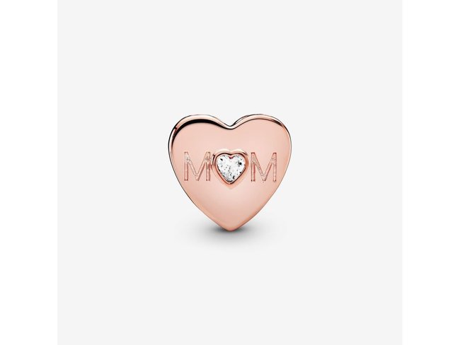 Pandora | Charm | Cœur de Maman Incolore | Rosé | 781881CZ