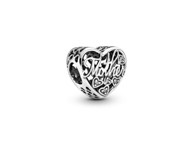 Pandora | Charm | Coeur| Inscription Mère & Fils | 792109CZ Pandora | Charm | Coeur| Inscription Mère & Fils | 792109CZ