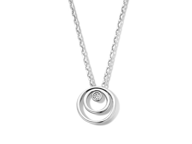 Naiomy Silver | Collier | Argent | Oxyde de Zirconium | B1H08 Naiomy Silver | Collier | Argent | Oxyde de Zirconium | B1H08