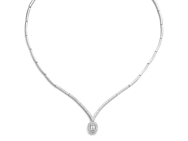 Naiomy Silver | Collier | Argent | Oxyde de Zirconium | N1A52 Naiomy Silver | Collier | Argent | Oxyde de Zirconium | N1A52
