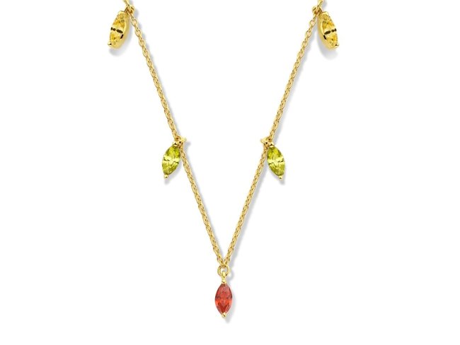 Naiomy Silver | Collier | Plaqué Or | B1B23 Naiomy Silver | Collier | Plaqué Or | B1B23