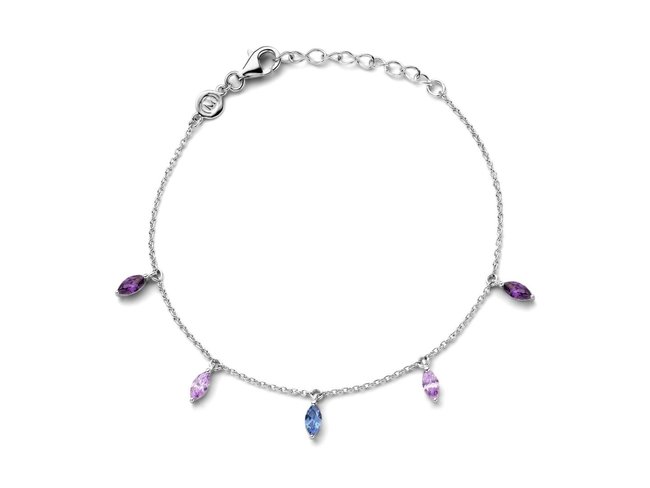 Naiomy Silver | Bracelet | Argent | Oxyde de Zirconium | B1B21 Naiomy Silver | Bracelet | Argent | Oxyde de Zirconium | B1B21