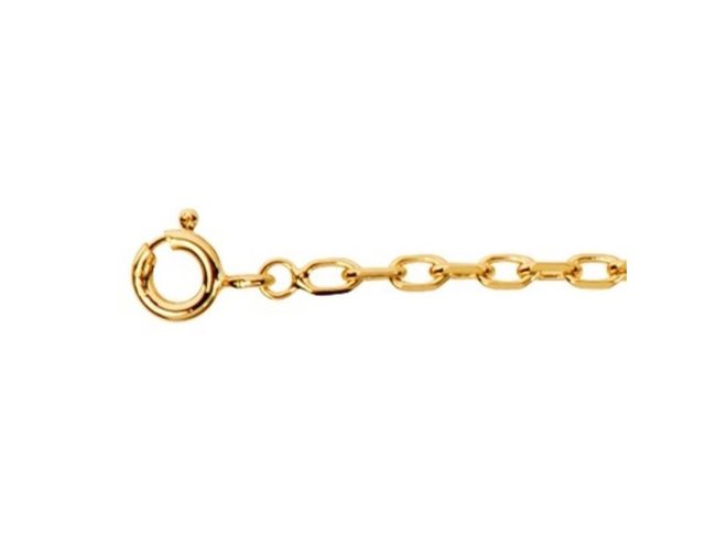 Saunier Arg. | Chaîne | Plaqué Or | 1.4mm | 8101070 01 Saunier Arg. | Chaîne | Plaqué Or | 1.4mm | 8101070 01