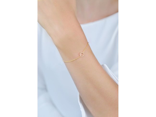 Diamanti Per Tutti | Bracelet | Plaqué Or | Diamants | M1312 Diamanti Per Tutti | Bracelet | Plaqué Or | Diamants | M1312