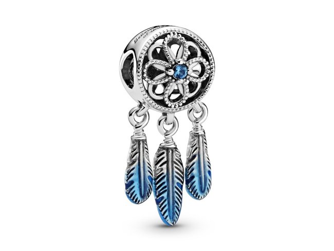 Pandora | Charm | Attrape-Rêves Bleu | 799341C01 Pandora | Charm | Attrape-Rêves Bleu | 799341C01
