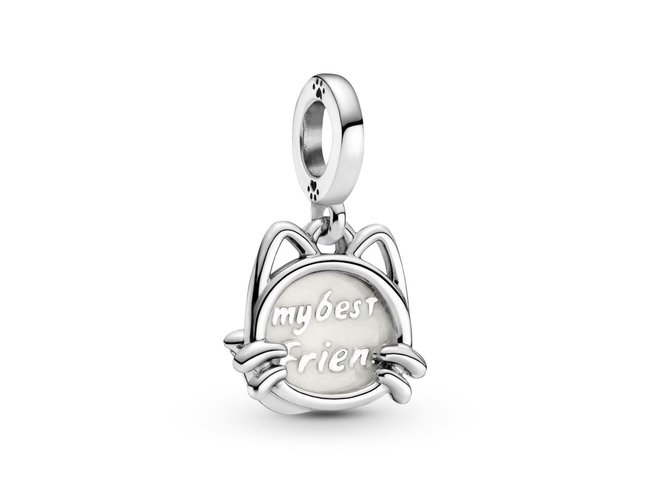 Pandora | Charm | Pendant Mon Chat | 799329C01 Pandora | Charm | Pendant Mon Chat | 799329C01