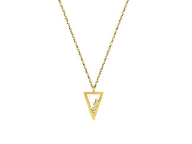 Diamanti Per Tutti | Collier | Plaqué Or | Diamants | M1713 DO Diamanti Per Tutti | Collier | Plaqué Or | Diamants | M1713 DO