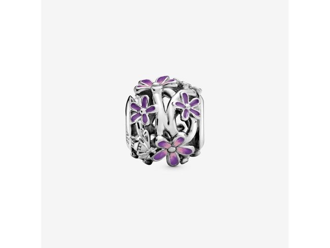 Pandora | Charm | Marguerite Violette Ajouré | 798772C02 Pandora | Charm | Marguerite Violette Ajouré | 798772C02