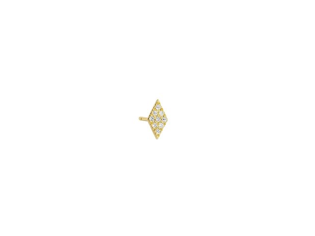 Diamanti Per Tutti | Boucles d'Oreilles | Plaqué Or | Diamants|M1147 DO