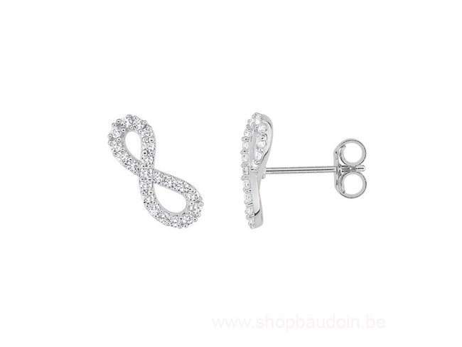 Loumya Gold | Boucles d'Oreilles | Or Blanc | Infini|RM28SA689GZ Loumya Gold | Boucles d'Oreilles | Or Blanc | Infini|RM28SA689GZ