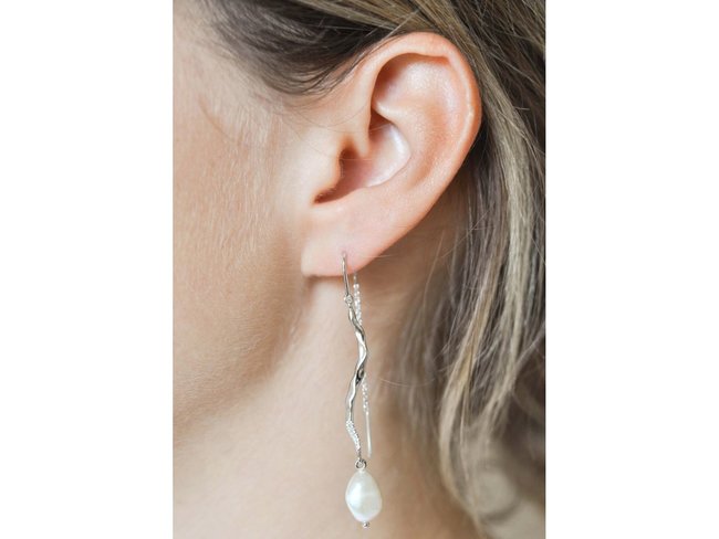 Diamanti Per Tutti | Boucles d'Oreilles | Argent | Perle | M1655 AG Diamanti Per Tutti | Boucles d'Oreilles | Argent | Perle | M1655 AG