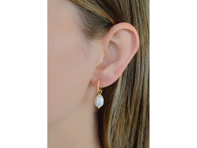 Diamanti Per Tutti | Boucles d'Oreilles | Plaqué Or | Perle | M1611 DO Diamanti Per Tutti | Boucles d'Oreilles | Plaqué Or | Perle | M1611 DO