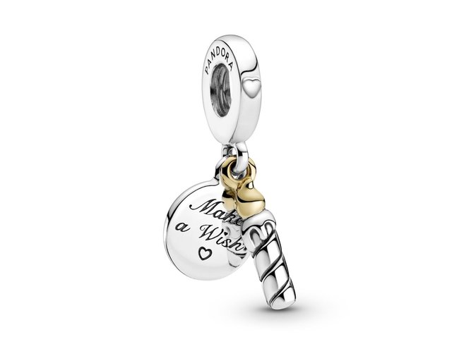 Pandora | Charm | Bougie d'Anniversaire Bicolore | 799328C00