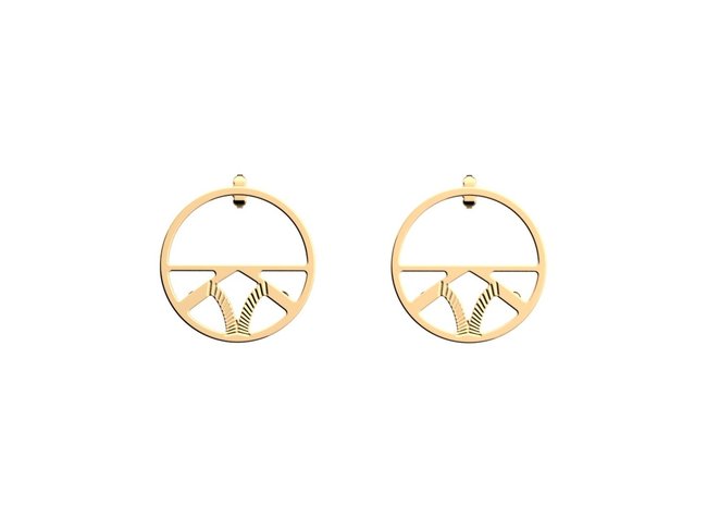 Les Georgettes | Boucles D'Oreilles | Hiboux | 30mm | Doré Les Georgettes | Boucles D'Oreilles | Hiboux | 30mm | Doré