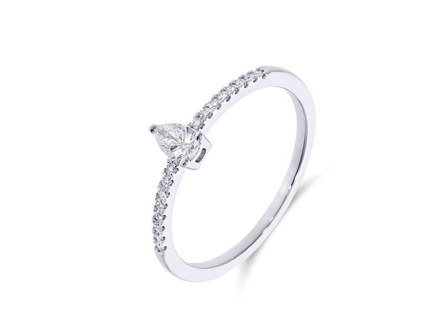 Loumya Gold | Bague | Or Blanc | Diamants | BE063798/A Loumya Gold | Bague | Or Blanc | Diamants | BE063798/A