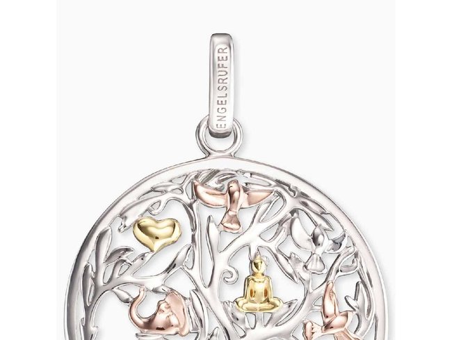 Engelsrufer | Pendentif | Arbre De Vie | Argent Tricolore Engelsrufer | Pendentif | Arbre De Vie | Argent Tricolore