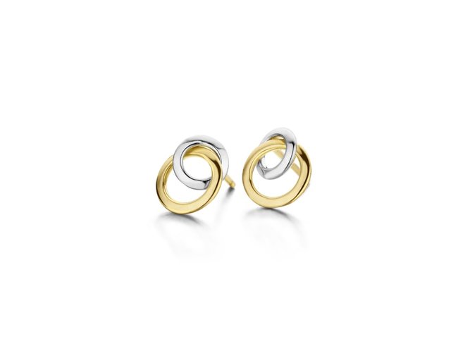 Loumya Gold | Boucles d'Oreilles | Or Bicolore | BE058273 Loumya Gold | Boucles d'Oreilles | Or Bicolore | BE058273