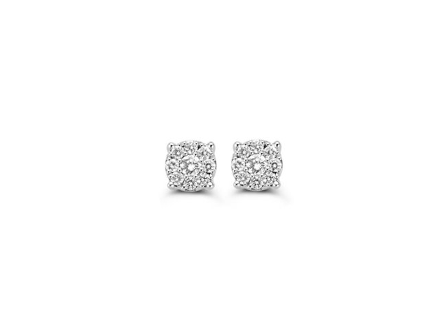 Loumya Gold | Boucles d'oreilles | Or Blanc | Diamants |939M32/A Loumya Gold | Boucles d'oreilles | Or Blanc | Diamants |939M32/A