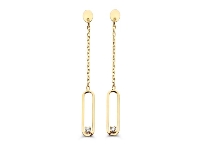 Loumya Gold | Boucles d'Oreilles | Or Jaune | Diamants |BE063131 Loumya Gold | Boucles d'Oreilles | Or Jaune | Diamants |BE063131