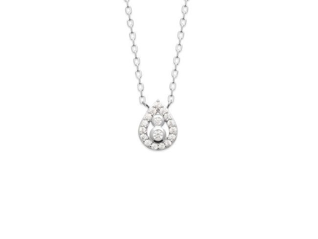 Bijoux CN Paris | Collier | Argent | Oxyde de Zirconium | 87345145 Bijoux CN Paris | Collier | Argent | Oxyde de Zirconium | 87345145