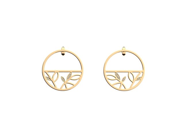 Les Georgettes | Boucles D'Oreilles | Arbre De Vie | Doré | 7037779 Les Georgettes | Boucles D'Oreilles | Arbre De Vie | Doré | 7037779