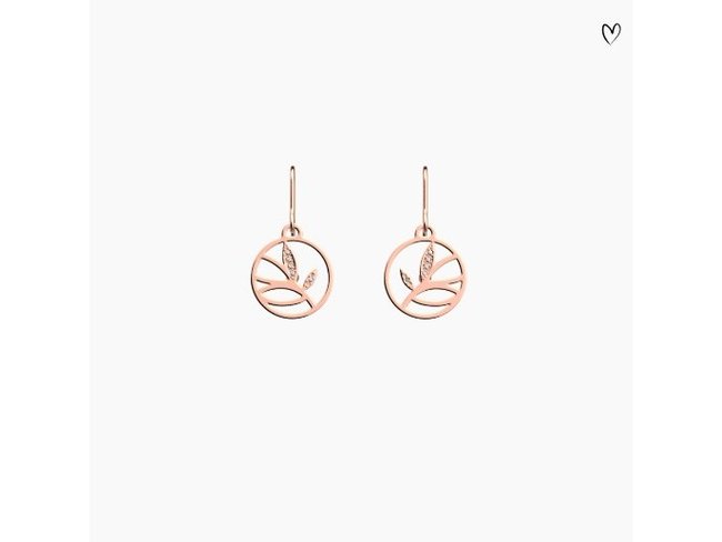 Les Georgettes | Boucles D'Oreilles | Arbre De Vie | Rosé | 7037778 Les Georgettes | Boucles D'Oreilles | Arbre De Vie | Rosé | 7037778