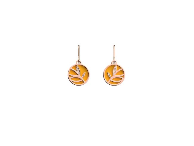 Les Georgettes | Boucles D'Oreilles | Arbre De Vie | Rosé | 7037778 Les Georgettes | Boucles D'Oreilles | Arbre De Vie | Rosé | 7037778