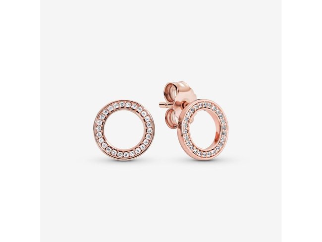 Pandora | Boucles d'Oreilles | Cercles Rosé | 280585CZ Pandora | Boucles d'Oreilles | Cercles Rosé | 280585CZ