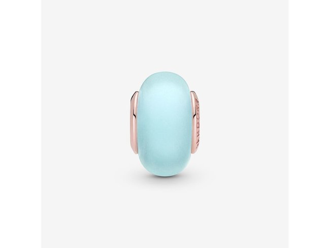 Pandora | Charm | Rosé | Murano Bleu Mat | 789420C00