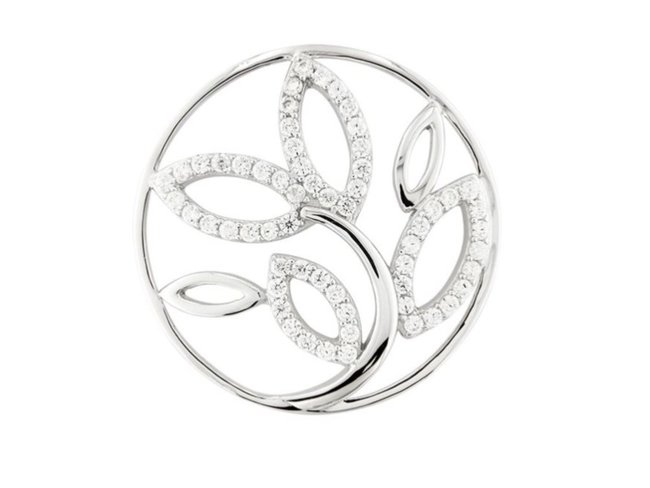 My Imenso | Insigne | Argent | 33mm | Fleur | 33-1396 My Imenso | Insigne | Argent | 33mm | Fleur | 33-1396