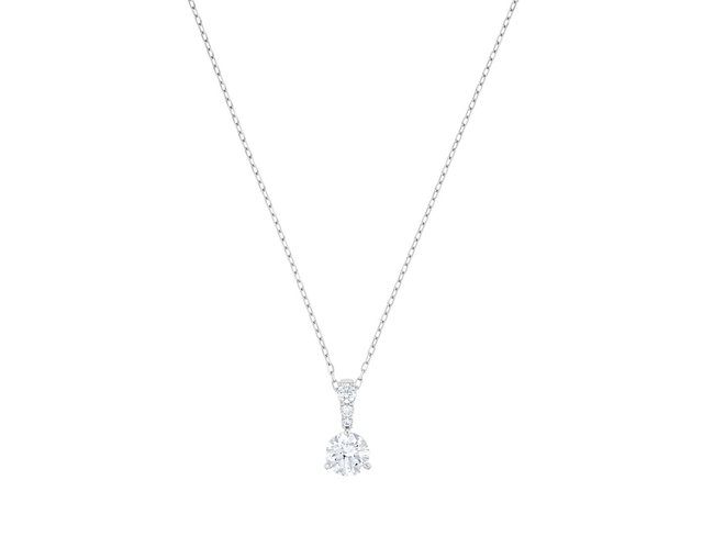 Swarovski | Collier | Solitaire | Métal Rhodié | 5472635 Swarovski | Collier | Solitaire | Métal Rhodié | 5472635