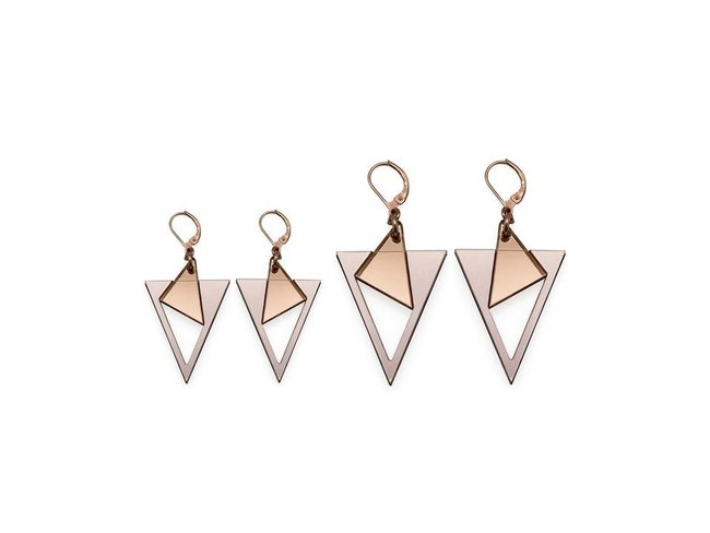 Tellmee | Boucles d'Oreilles | Kids | Prismes | Cuivré Tellmee | Boucles d'Oreilles | Kids | Prismes | Cuivré