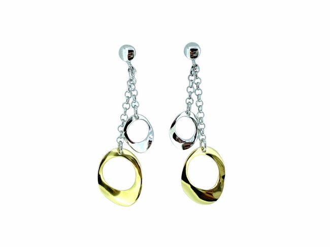 Loumya Silver | Boucles d'Oreilles | Argent | Bicolore Loumya Silver | Boucles d'Oreilles | Argent | Bicolore