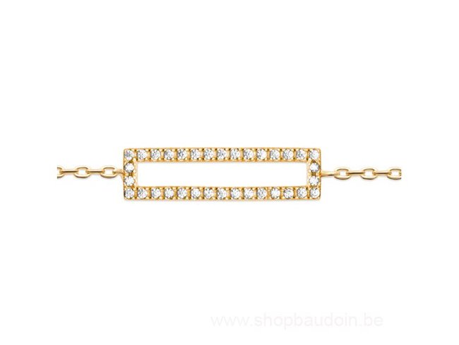Bijoux CN Paris | Bracelet | Plaqué Or | Oxyde de Zirconium|97333518 Bijoux CN Paris | Bracelet | Plaqué Or | Oxyde de Zirconium|97333518