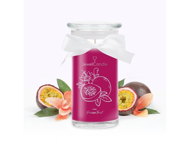 JewelCandle | Pink Passion Fruit | Swarosvki | Dès 32.95€ JewelCandle | Pink Passion Fruit | Swarosvki | Dès 32.95€