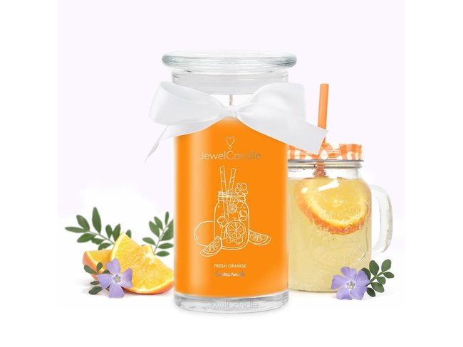 JewelCandle | Fresh Orange Lemonade | Swarosvki | Dès 32€95 JewelCandle | Fresh Orange Lemonade | Swarosvki | Dès 32€95