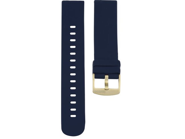 OOZOO | Bracelet |Smartwatch | Silicone Bleu |B Dorée |415