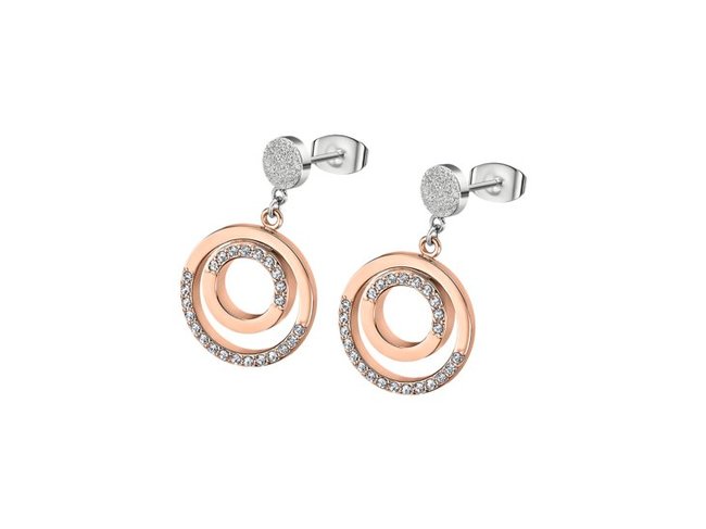Lotus Style | Boucles d'Oreilles | Acier Rosé | LS2180/4/3 Lotus Style | Boucles d'Oreilles | Acier Rosé | LS2180/4/3