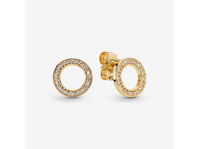 Pandora | Boucles d'Oreilles|Cercles Scintillants| 268649C01 Pandora | Boucles d'Oreilles|Cercles Scintillants| 268649C01