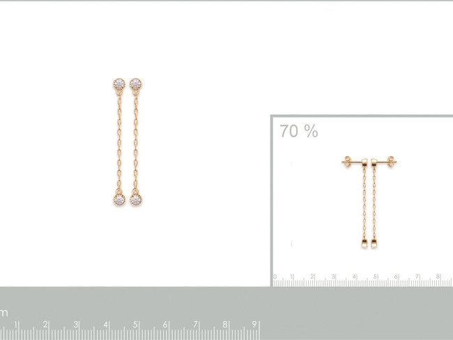 Bijoux Paris | Boucles d'oreilles | Plaqué Or | 2599410 Bijoux Paris | Boucles d'oreilles | Plaqué Or | 2599410