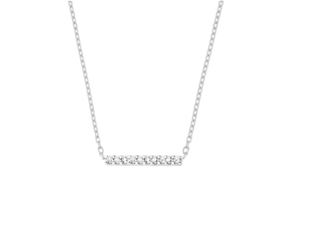 One More 18K | Collier | Ischia | Or Blanc | Diamants | 064304/A