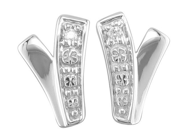 Loumya Gold 18K | Boucles d'oreilles - 18K Or Blanc | Diamant Loumya Gold 18K | Boucles d'oreilles - 18K Or Blanc | Diamant