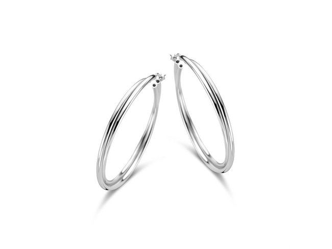 Naiomy Silver | Boucles d'Oreilles | Argent | N1Z57