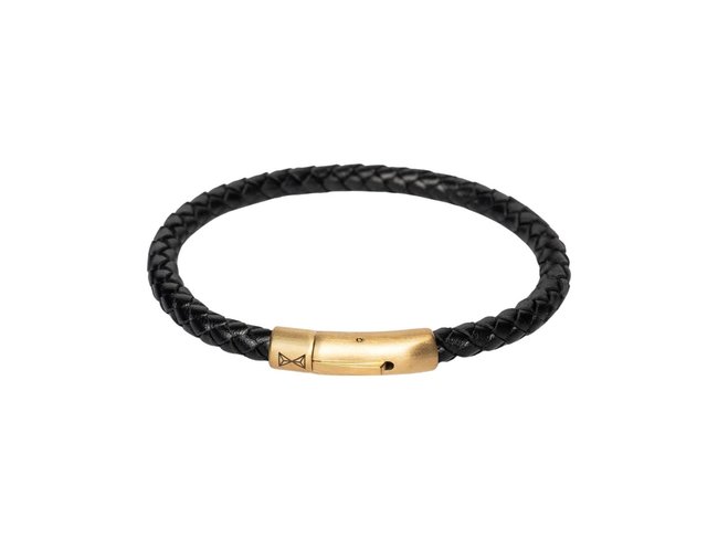 AZE Jewels | Bracelet | Iron Single String Gold | AZ-BL004-D