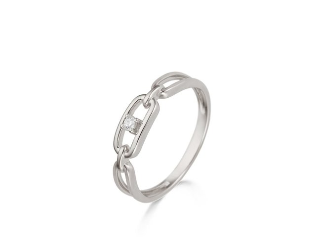 Loumya Gold 18K | Bague | Or Blanc | Diamant | B064027 Loumya Gold 18K | Bague | Or Blanc | Diamant | B064027