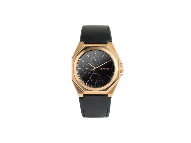 Gemini Watches | Homme | Quartz | Acier Rosé | LUX03