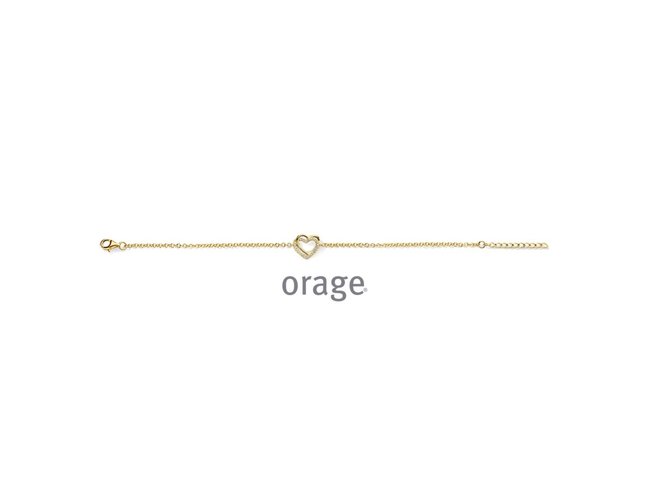 Orage | Bracelet | Plaqué Or | Oxyde de Zirconium | AS306
