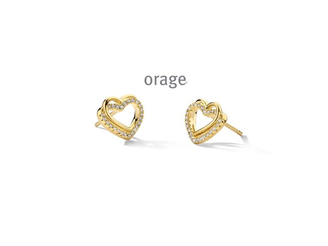 Orage | Boucles d'Oreilles | Plaqué Or | AS307 Orage | Boucles d'Oreilles | Plaqué Or | AS307