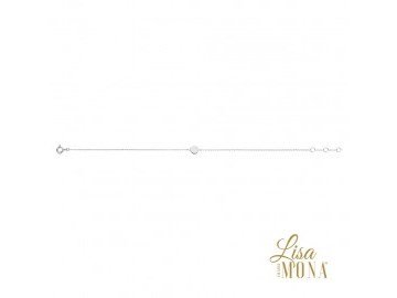 Lisa Mona 14K | Bracelet | Or Blanc | LM/G0398